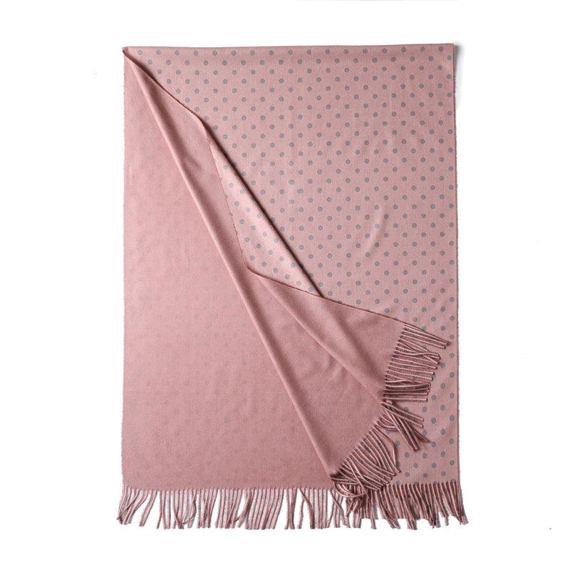 Écharpe d'hiver unie douce en cachemire léger, châle en cachemire, écharpe légère, châle, hijab, châle, écharpe élégante, couverture, bandana à pompons pour femme