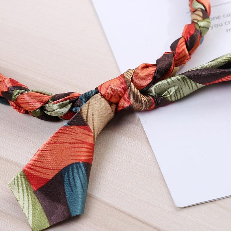 Accessoires de Cheveux Magnifiques pour Femmes : Bandeaux en Chiffon Floral, Nœud Papillon Tressé, Oreilles de Lapin, Bandeau Élastique, Feuille de Bananier pour la Plage
