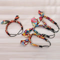 Accessoires de Cheveux Magnifiques pour Femmes : Bandeaux en Chiffon Floral, Nœud Papillon Tressé, Oreilles de Lapin, Bandeau Élastique, Feuille de Bananier pour la Plage