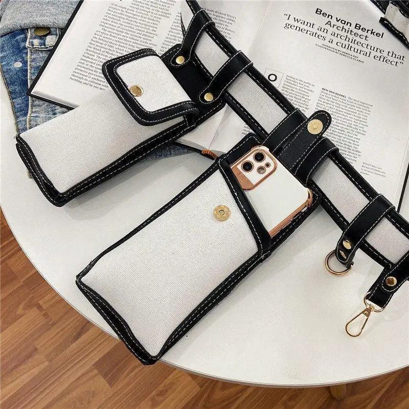 Sac banane de luxe en cuir pour femmes, sac à bandoulière rétro noir, sac de soirée pour femmes et filles