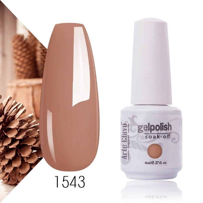 Vernis à Ongles Gel Femme Multi Couleurs UV LED Brillant Mat Design Luxe Pour Femmes