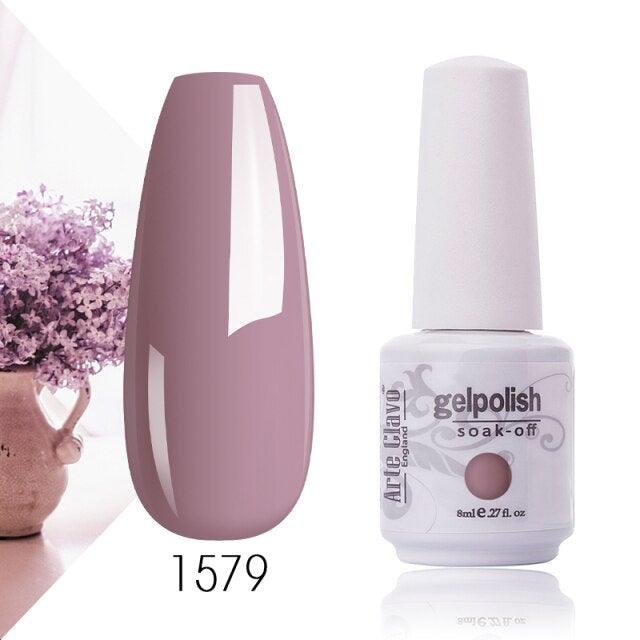 Vernis à Ongles Gel Femme Multi Couleurs UV LED Brillant Mat Design Luxe Pour Femmes
