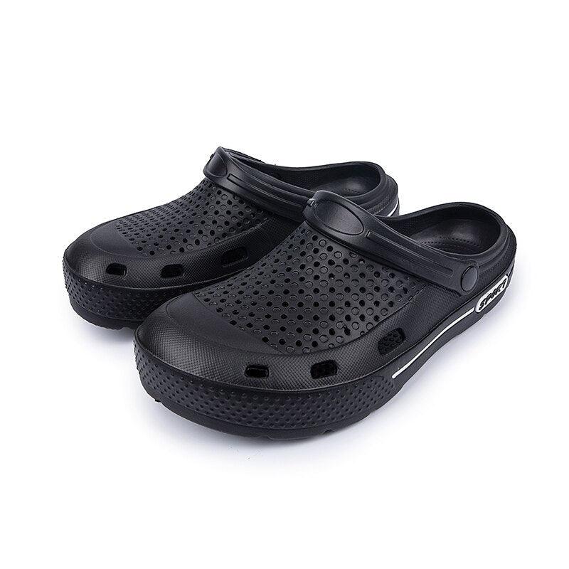 Mode Femme Homme Chaussures de jardin Sandales d'été Trous en caoutchouc Sabots Pantoufles Haute Qualité Sandales de jardin Sabots pour femme avec soutien de la voûte plantale Chaussures de jardin Claquettes d'extérieur de plage