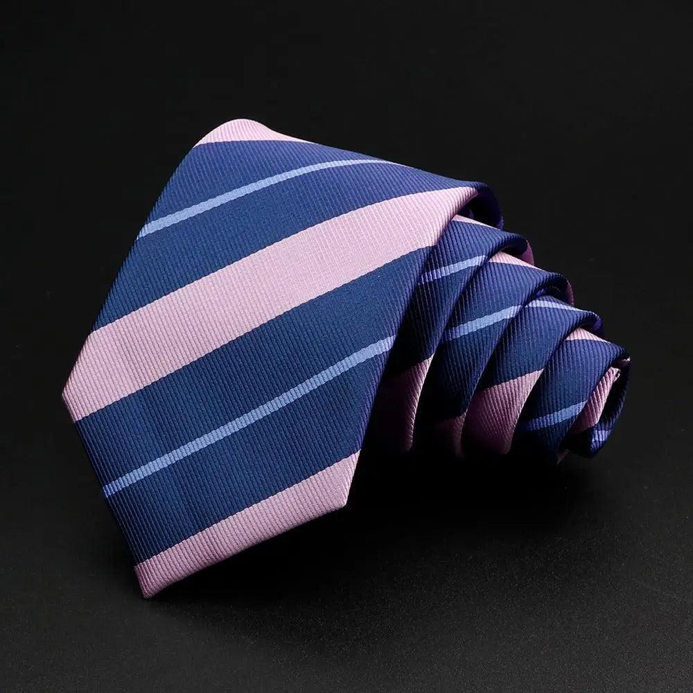 Cravate Éléphante Homme Élégante Bureau Quotidien Mariage Soirée Hommes Rayée Design Formel Cravates Classiques À Carreaux Rayures Motifs Cravate Professionnelle Formelle