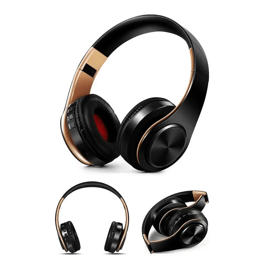 Écouteurs stéréo à la mode Casque pliable Bluetooth Casque de musique Casque tendance Casque léger et portable