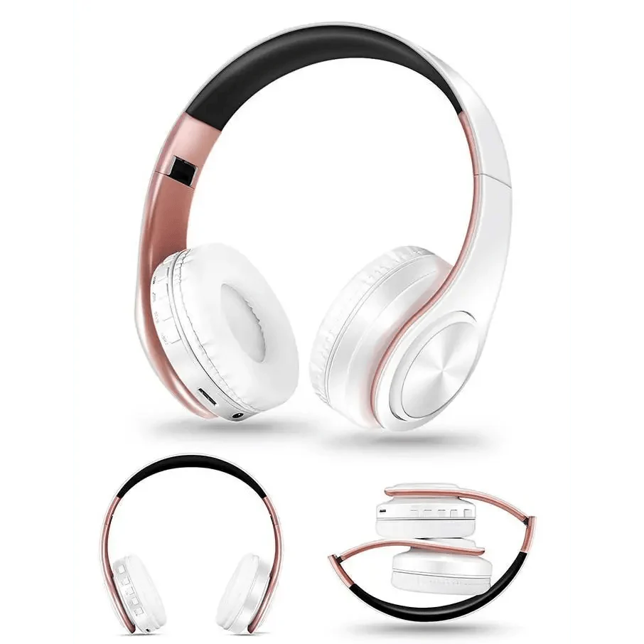 Écouteurs stéréo à la mode Casque pliable Bluetooth Casque de musique Casque tendance Casque léger et portable