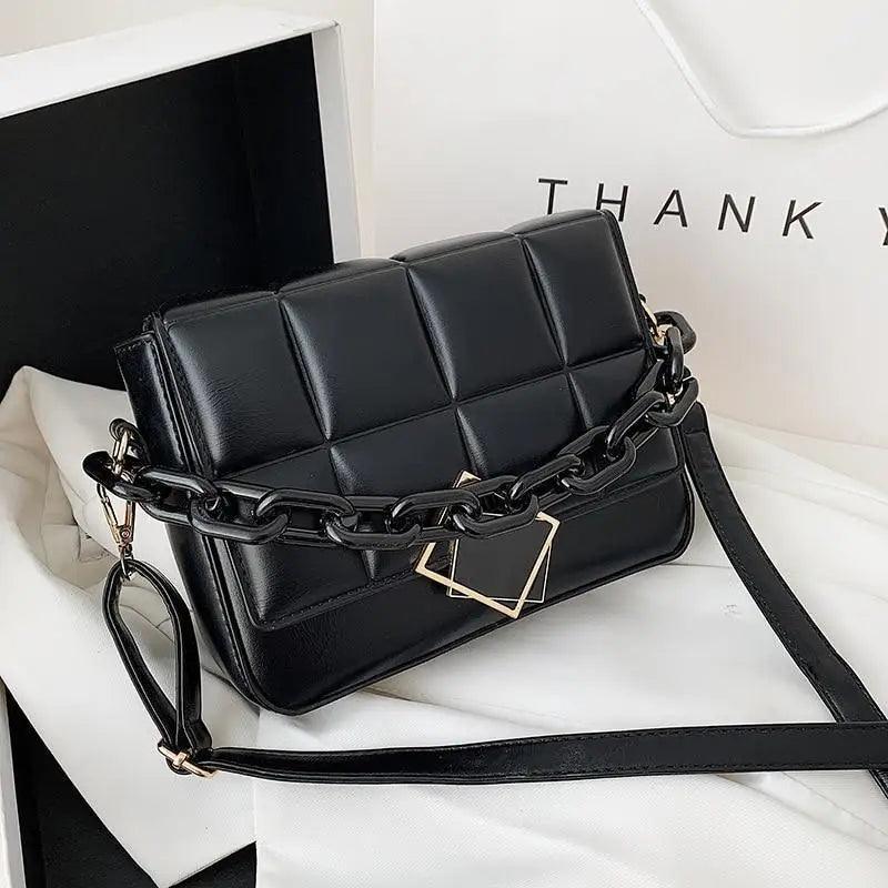 Sac à main tendance pour femme automne hiver, sac à bandoulière littéraire pour femme, sac à bandoulière avec chaîne, sac à main tendance pour femme