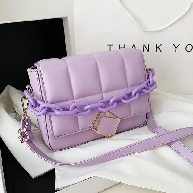 Sac à main tendance pour femme automne hiver, sac à bandoulière littéraire pour femme, sac à bandoulière avec chaîne, sac à main tendance pour femme