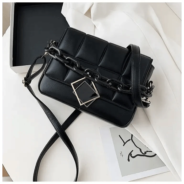 Sac à main tendance pour femme automne hiver, sac à bandoulière littéraire pour femme, sac à bandoulière avec chaîne, sac à main tendance pour femme
