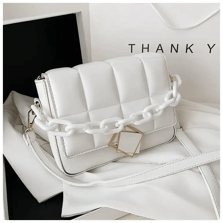 Sac à main tendance pour femme automne hiver, sac à bandoulière littéraire pour femme, sac à bandoulière avec chaîne, sac à main tendance pour femme