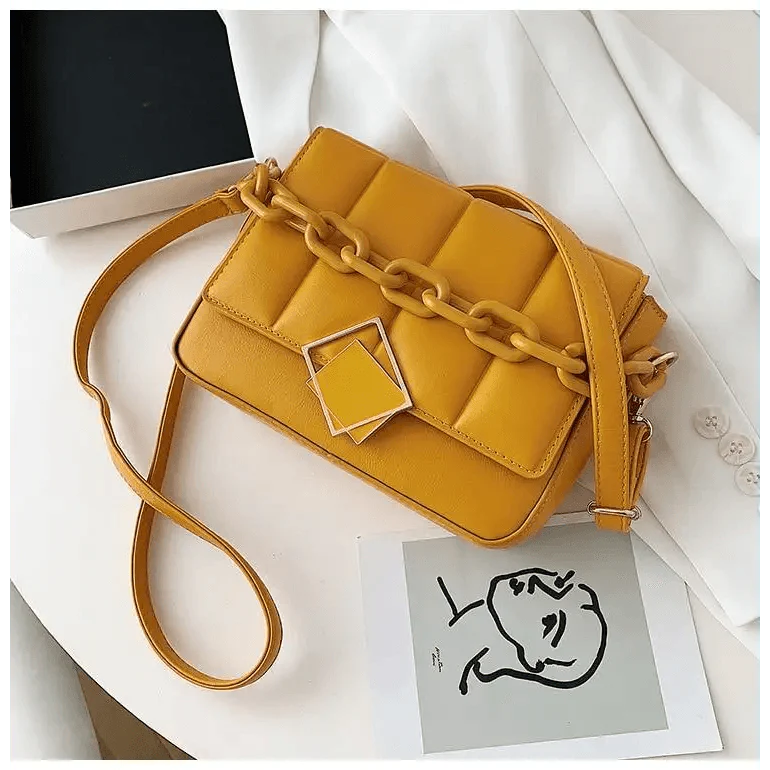 Sac à main tendance pour femme automne hiver, sac à bandoulière littéraire pour femme, sac à bandoulière avec chaîne, sac à main tendance pour femme
