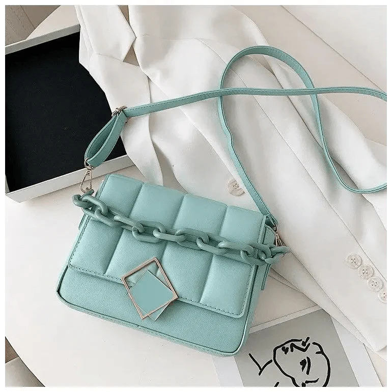 Sac à main tendance pour femme automne hiver, sac à bandoulière littéraire pour femme, sac à bandoulière avec chaîne, sac à main tendance pour femme