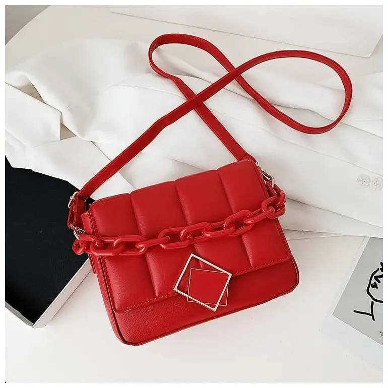 Sac à main tendance pour femme automne hiver, sac à bandoulière littéraire pour femme, sac à bandoulière avec chaîne, sac à main tendance pour femme