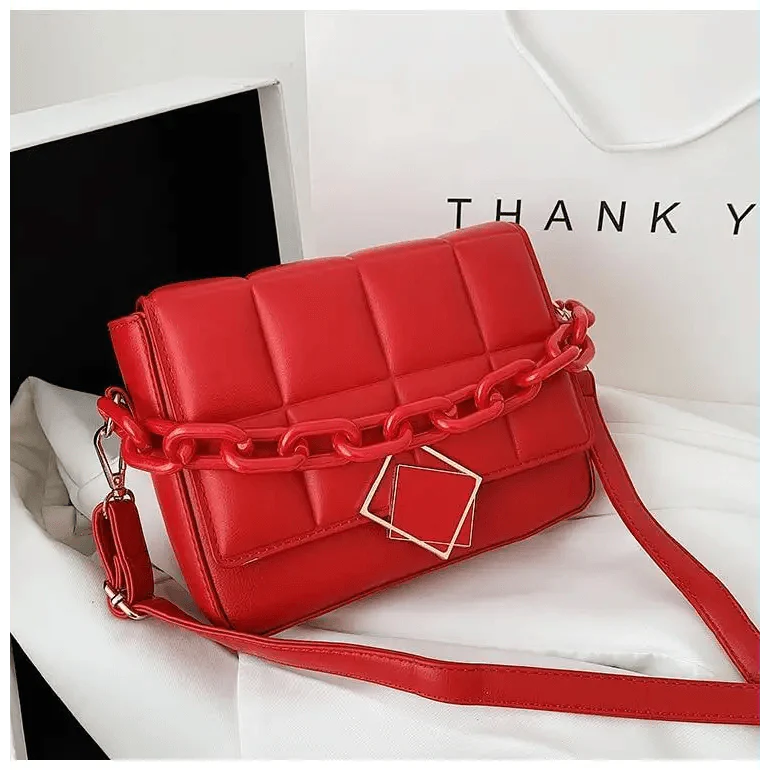 Sac à main tendance pour femme automne hiver, sac à bandoulière littéraire pour femme, sac à bandoulière avec chaîne, sac à main tendance pour femme