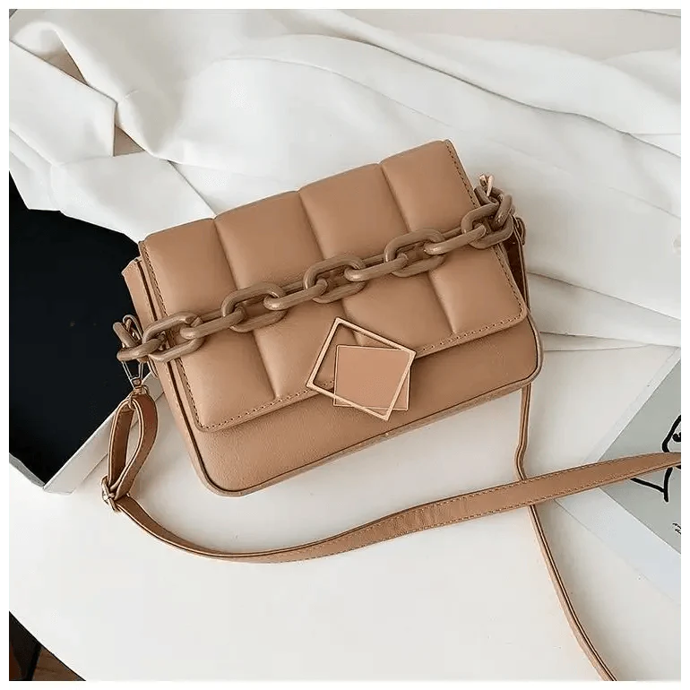 Sac à main tendance pour femme automne hiver, sac à bandoulière littéraire pour femme, sac à bandoulière avec chaîne, sac à main tendance pour femme