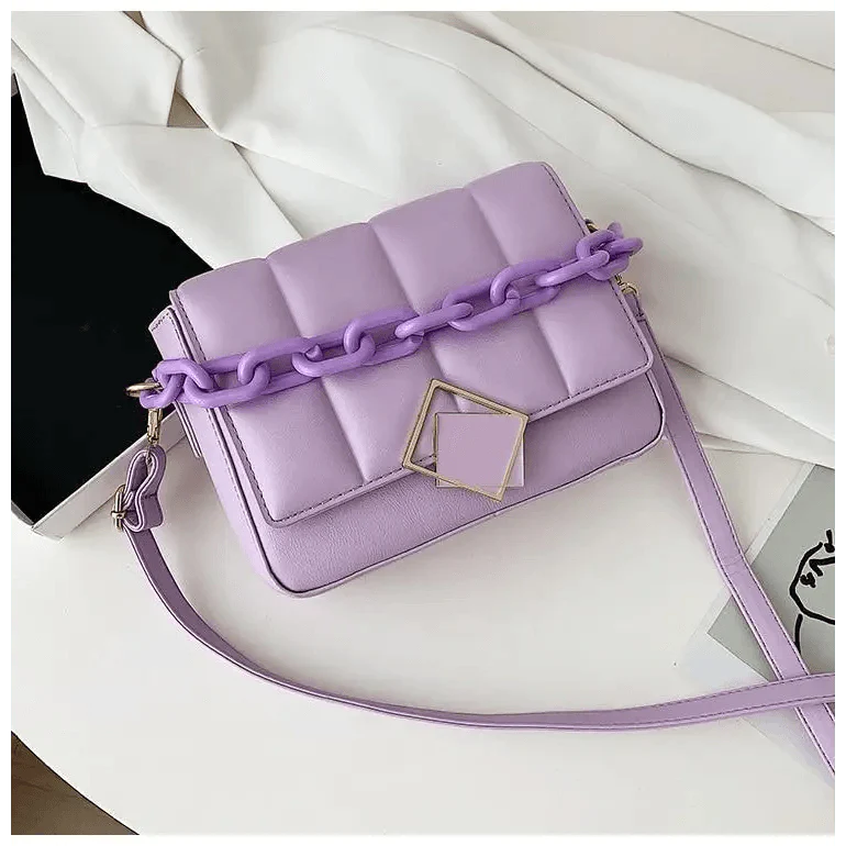 Sac à main tendance pour femme automne hiver, sac à bandoulière littéraire pour femme, sac à bandoulière avec chaîne, sac à main tendance pour femme