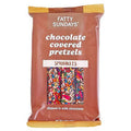Fatty Sundays - Bretzels enrobés de chocolat 'Sprinkles' (42G)