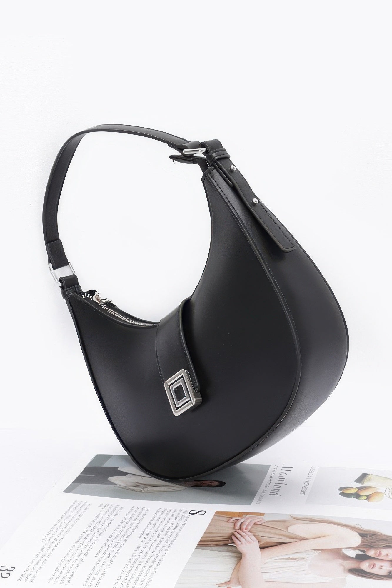 Sac hobo en similicuir