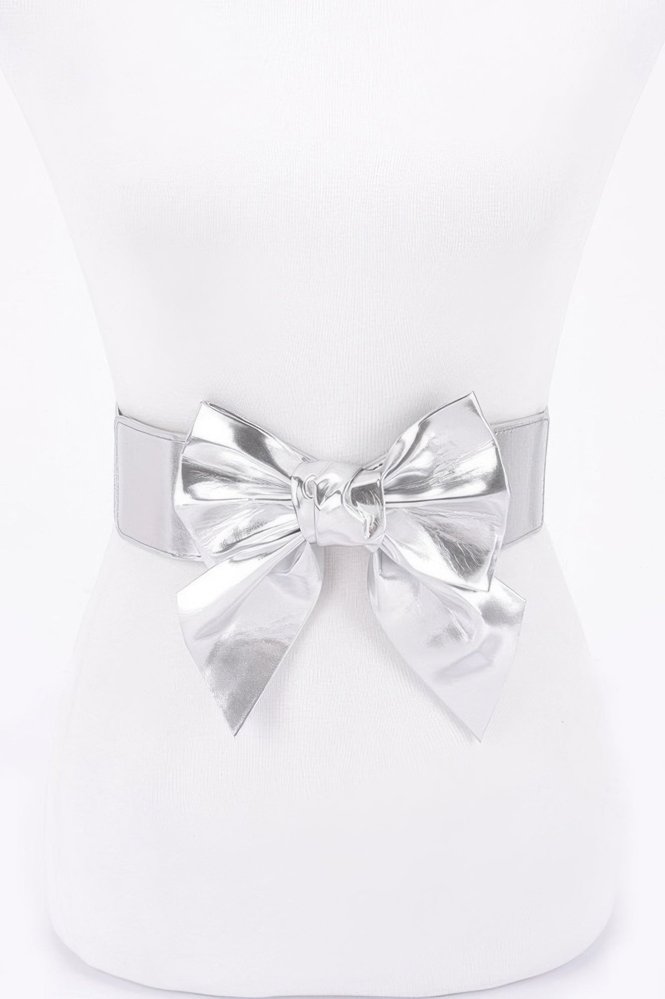 Ceinture élastique en similicuir