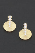 Boucles d'oreilles vintage fausses perles