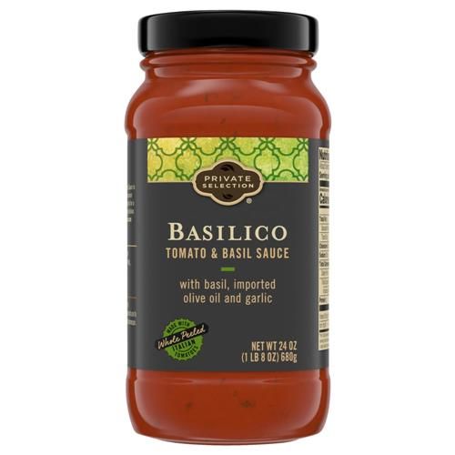 Sauce tomate et basilic Basilico Sélection privée 680 g
