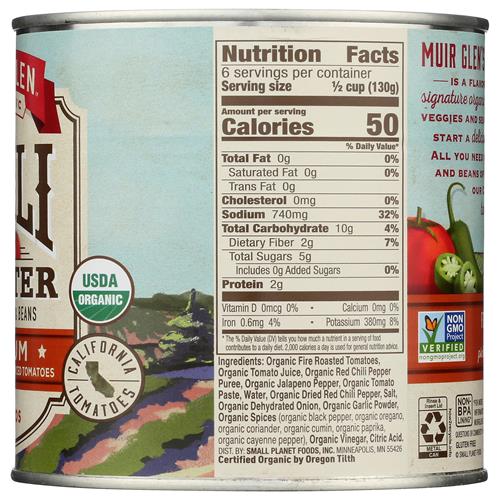 Base à chili bio aux jalapeños Muir Glen, 794 g