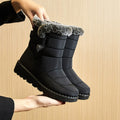 Bottes de neige imperméables et douillettes pour femme