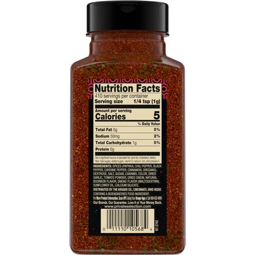 Assaisonnement barbecue Blazin Bourbon Private Selection 14,5 oz