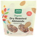Whole Foods Market, Amandes grillées à sec et non salées biologiques, 10 oz