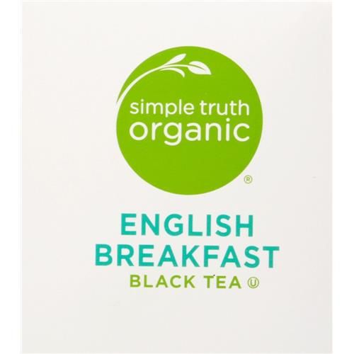Sachets de thé noir biologiques Simple Truth English Breakfast 20 u.