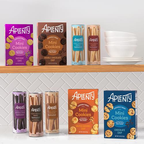 Gaufrettes roulées au chocolat Aplenty, 142 g