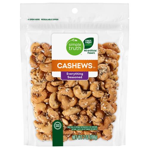 Noix de cajou assaisonnées de toutes parts Simple Truth 7 oz