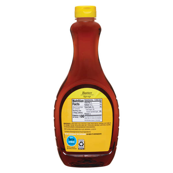 Sirop à crêpes saveur beurre Millville, 710 ml