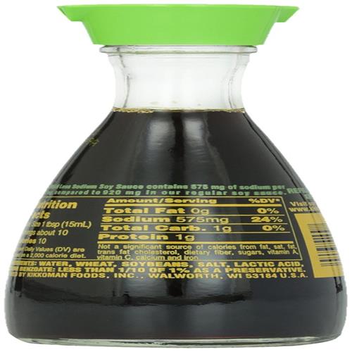 Kikkoman sauce soja légère, burette, 147 ml