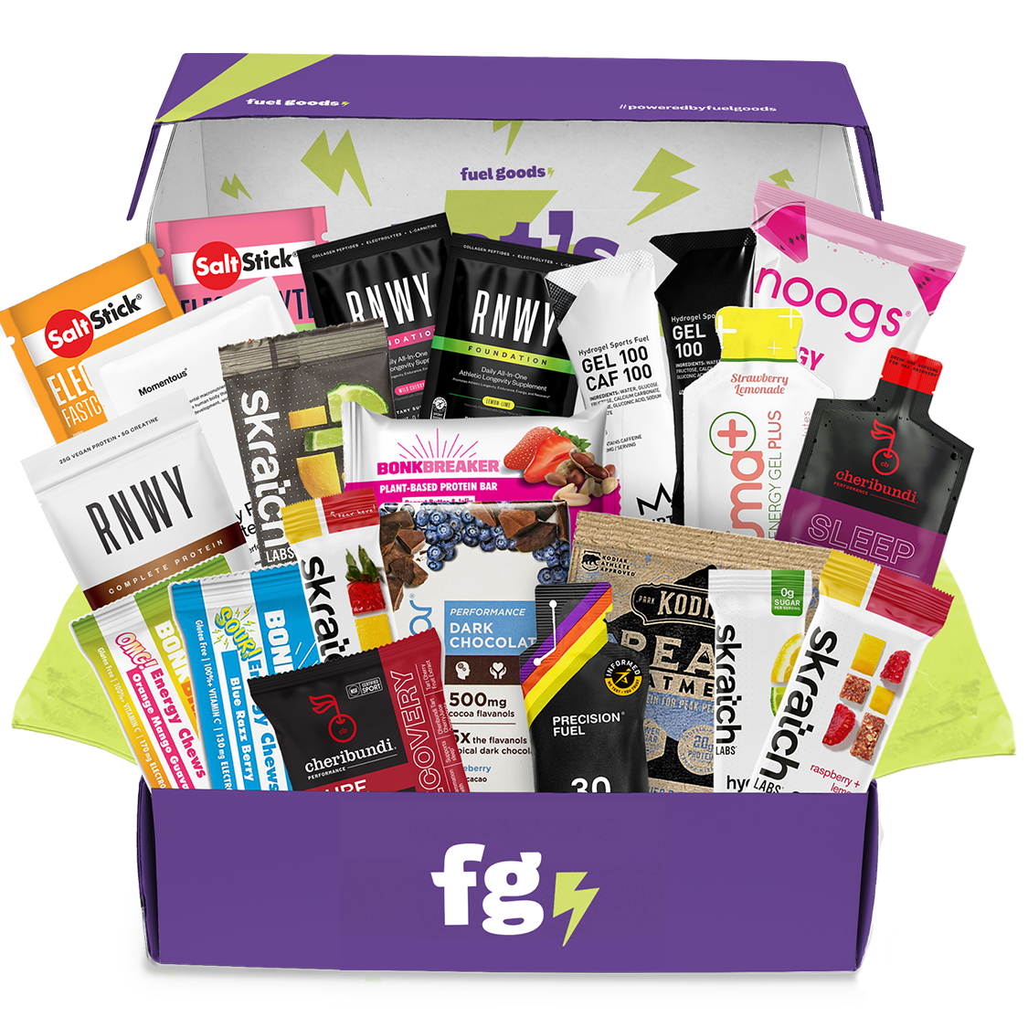 La boîte de produits de base Feather
