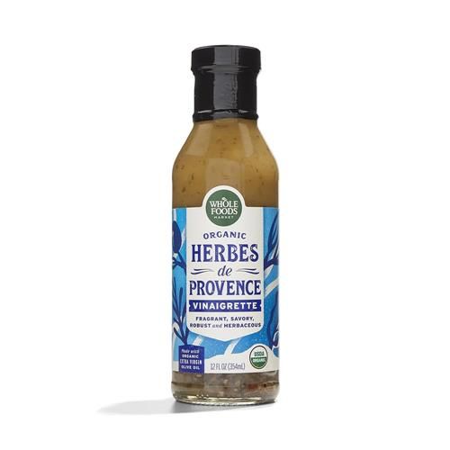 Whole Foods Market, Vinaigrette biologique Herbes de Provence, 12 oz