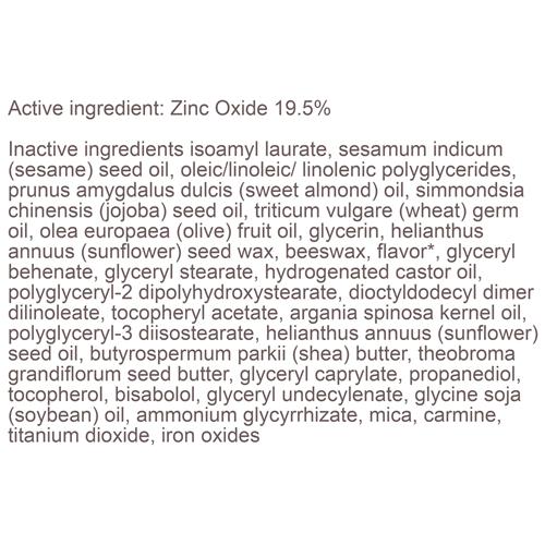 Burt's Bees Soin des Lèvres Teinté Solaire, Ecran Solaire Minéral Spf 30, Pivoine Sauvage, 1 Tube