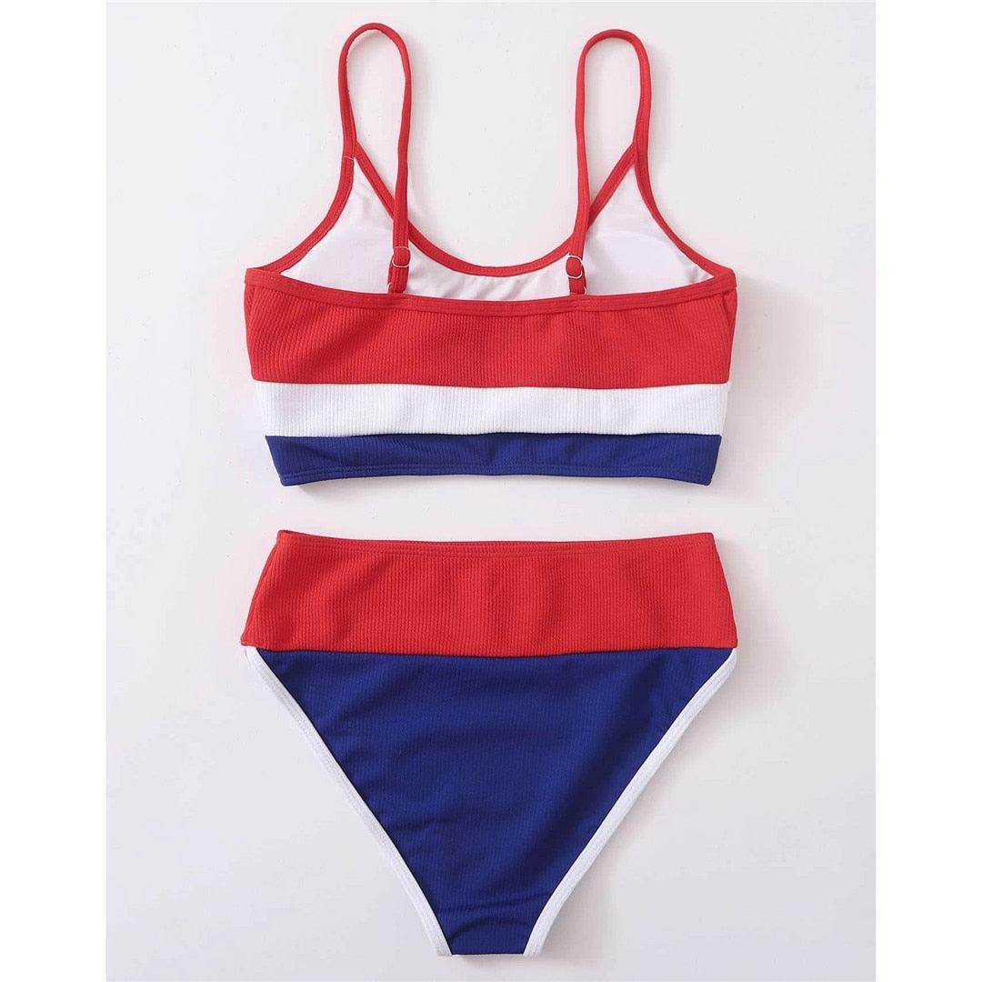 Maillot de bain femme taille haute bikini femme taille haute ensemble deux pièces maillots de bain haut de bikini avec bas maillots de bain pour adolescentes femmes maillot de bain deux pièces ensemble de bikini sport maillot de bain femme