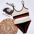 Maillot de bain femme taille haute bikini femme taille haute ensemble deux pièces maillots de bain haut de bikini avec bas maillots de bain pour adolescentes femmes maillot de bain deux pièces ensemble de bikini sport maillot de bain femme
