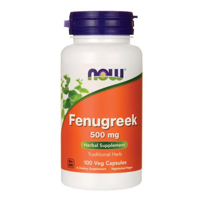 Now Foods Fenugrec 500 mg 100 Vcaps - 4677 - Lot de 2