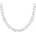 LuxeBijoux™ – Collier de perles des mers du Sud avec accent en or 18 carats