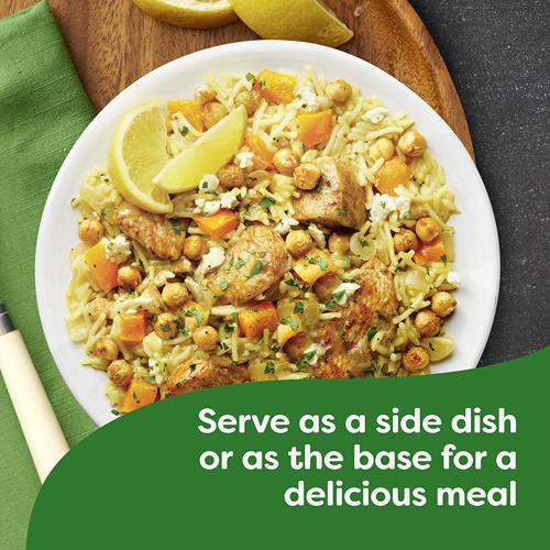 Knorr Accompagnements de riz Pour un accompagnement de riz savoureux Poulet et brocoli avec du riz long grain et des vermicelles Sans arômes artificiels, sans conservateurs, sans glutamate monosodique ajouté 156 g