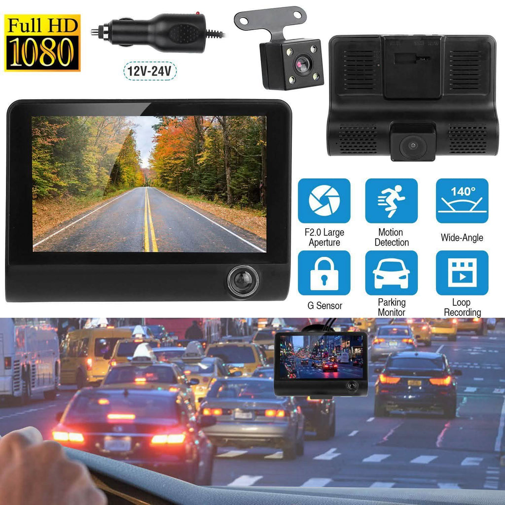 Caméra embarquée de voiture FHD 1080P