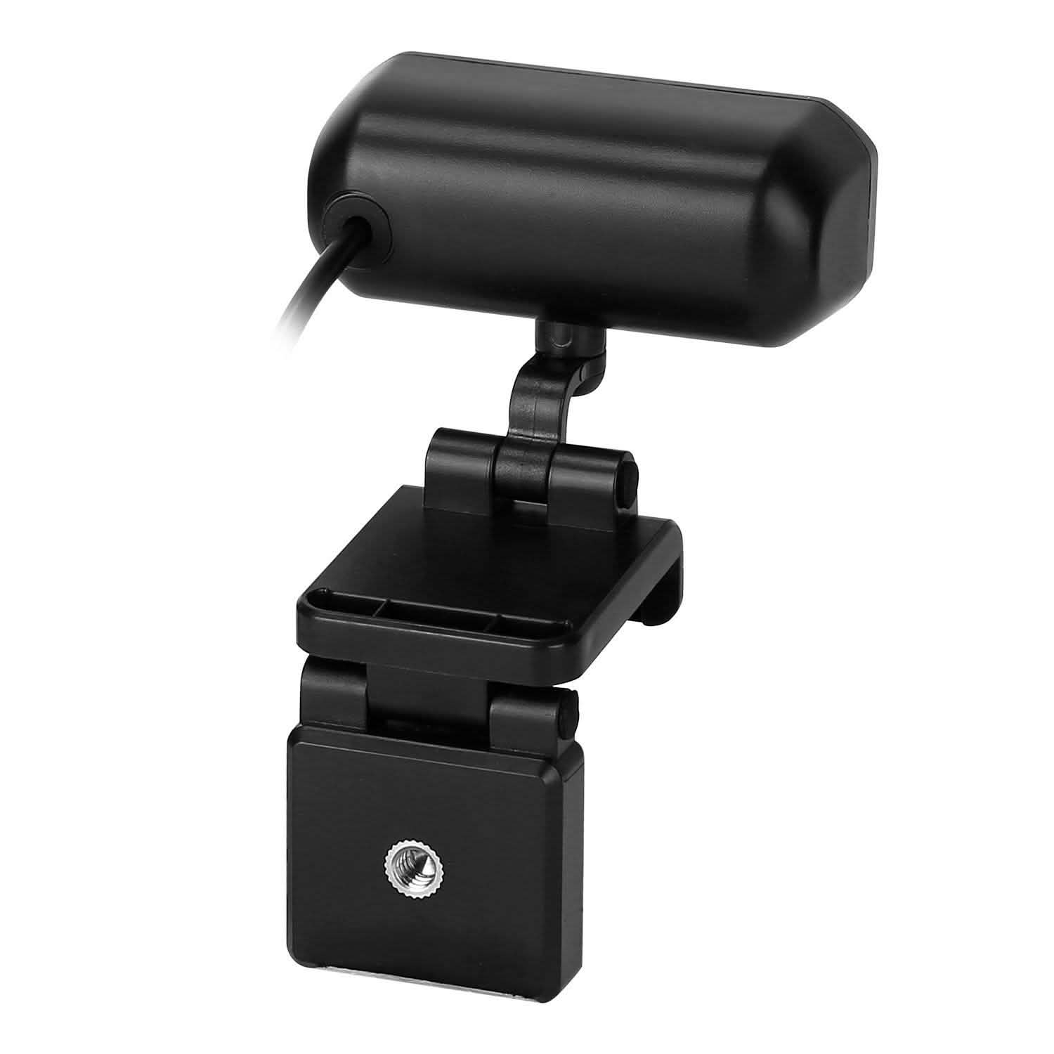 Webcam USB FHD 1080P avec clip rotatif à 360°