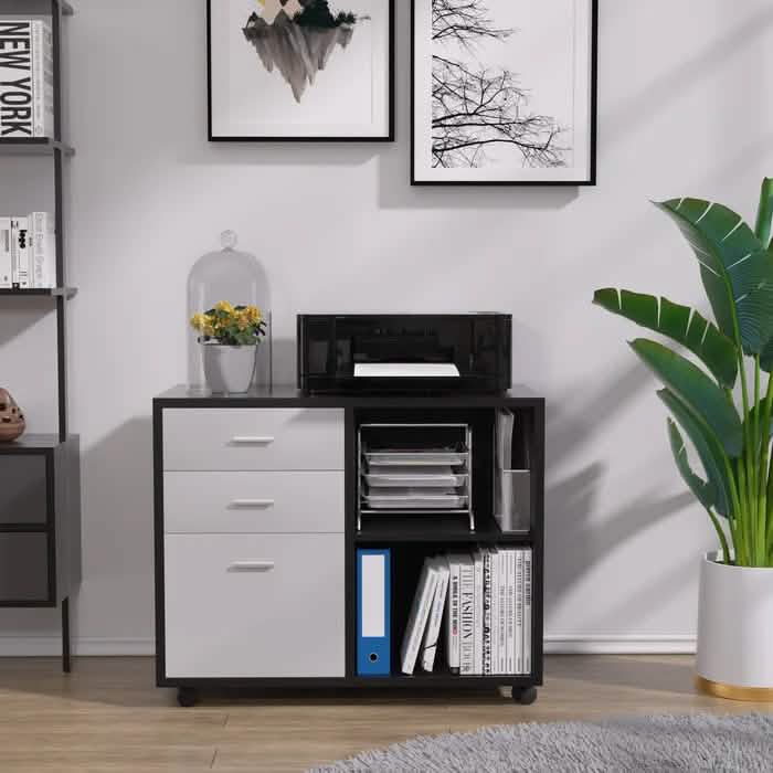 Meuble de rangement pour bureau à domicile