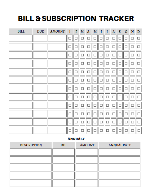 Money Mindset Workbook | 50-Page Budget Planner