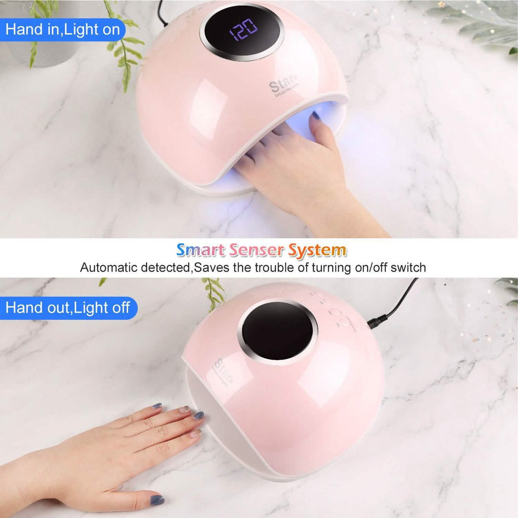 Lampe à ongles en gel UV LED FINATE 72W