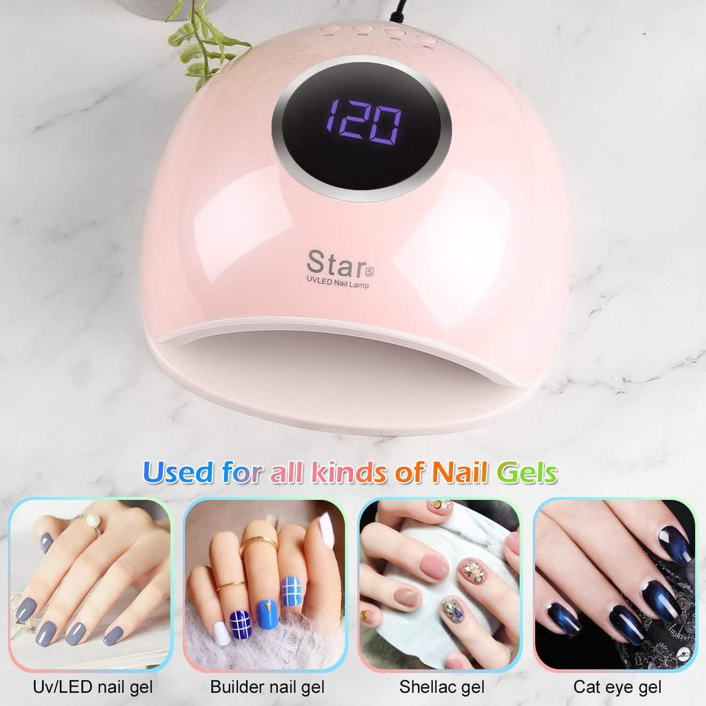 Lampe à ongles en gel UV LED FINATE 72W