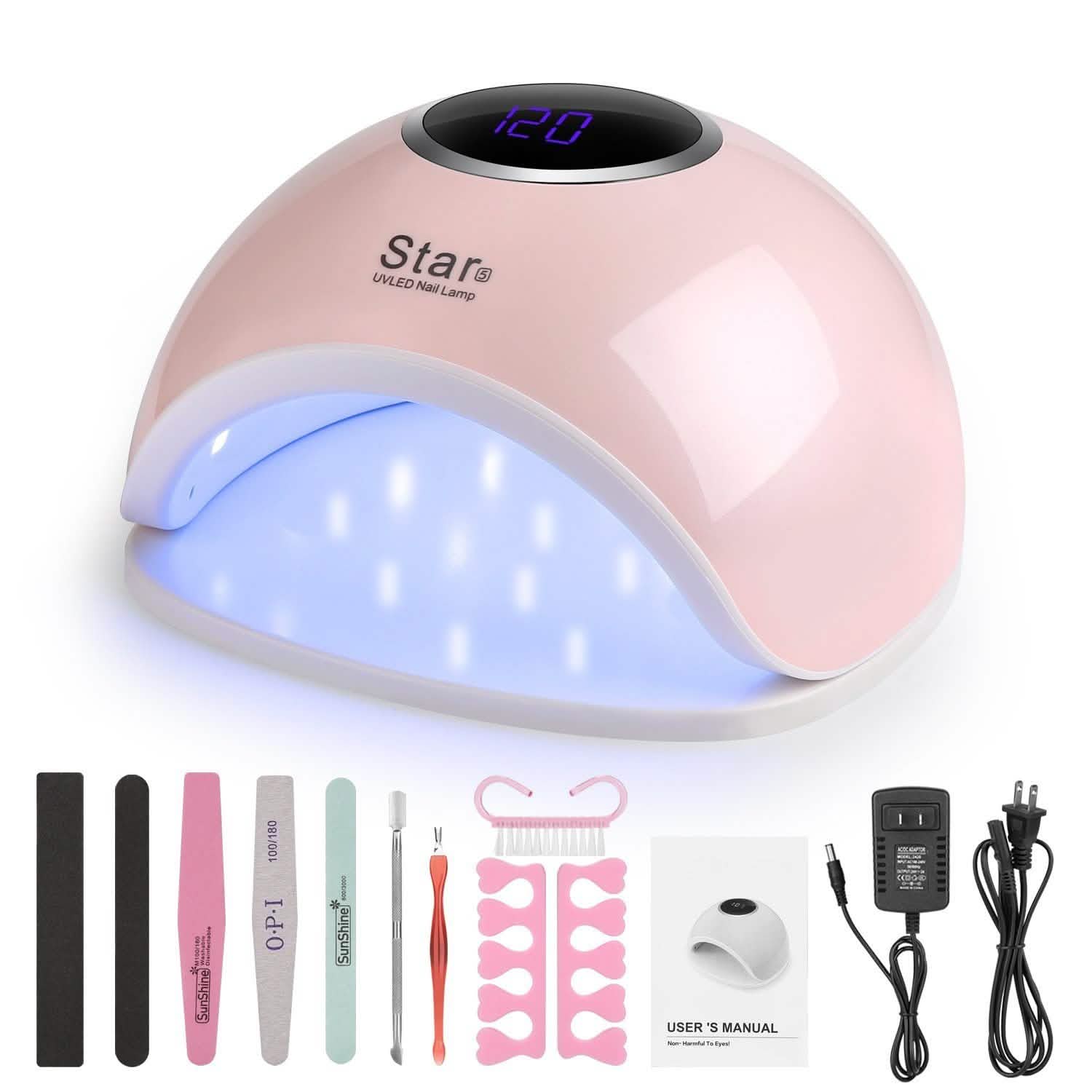 Lampe à ongles en gel UV LED FINATE 72W