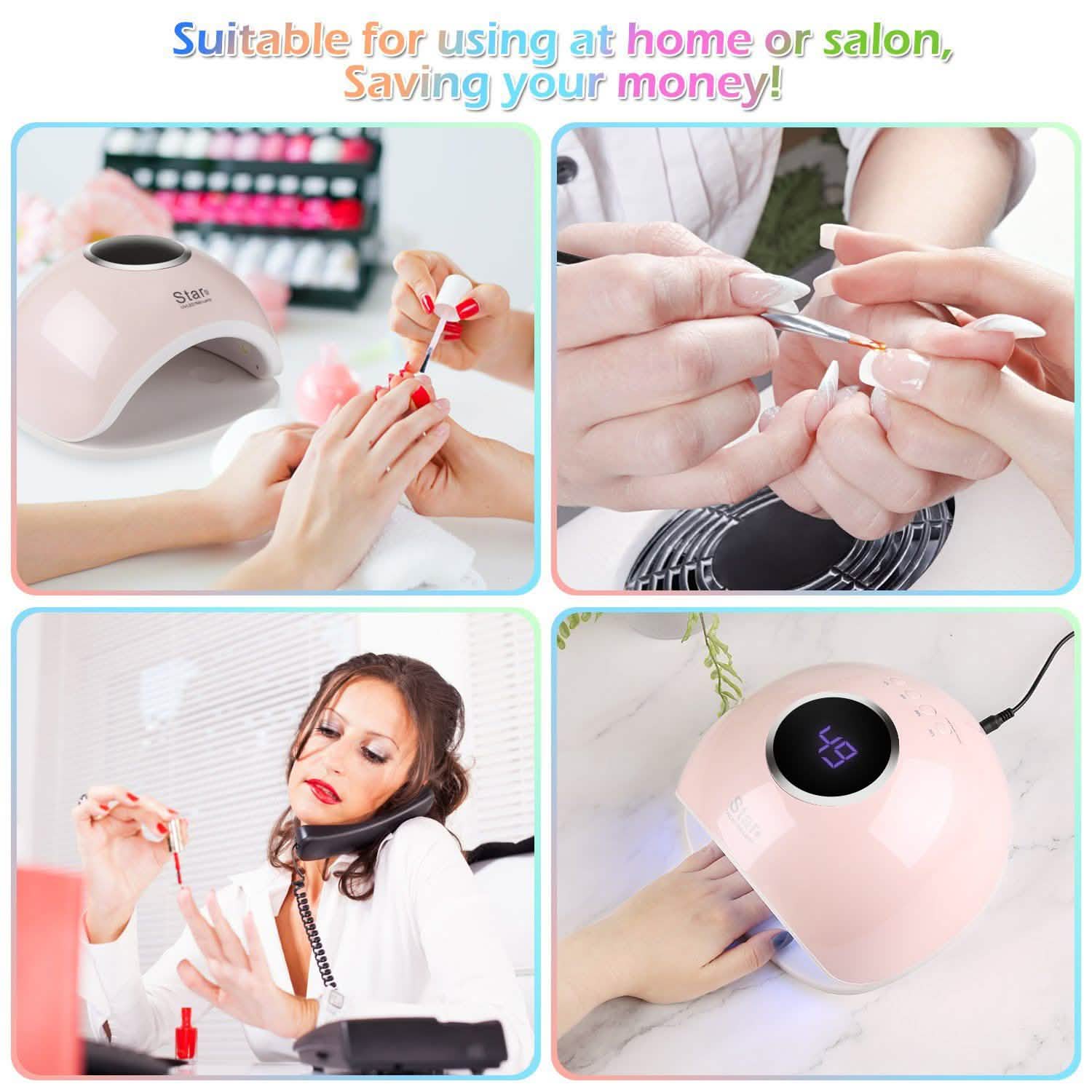 Lampe à ongles en gel UV LED FINATE 72W
